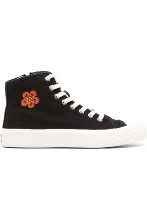 Kenzo Zapatillas altas con logo bordado