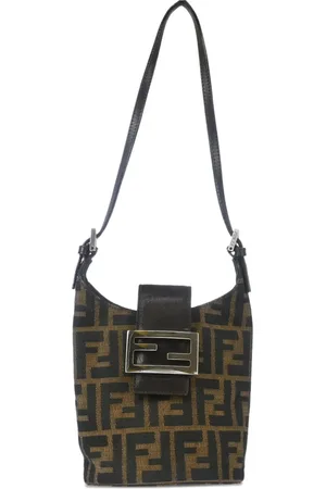 Fendi Bolso de hombro Zucca 1990-2000