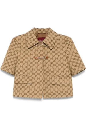 Gucci Chaqueta GG Supreme con detalle Horsebit