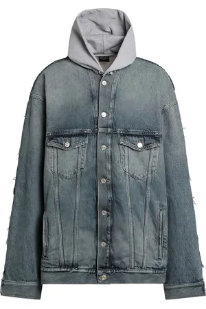 Balenciaga Chaqueta vaquera con capucha