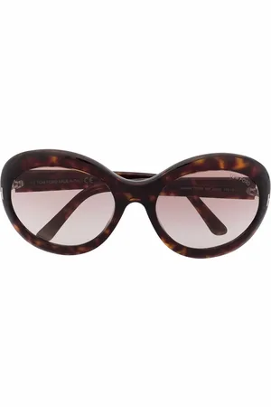 Tom Ford Gafas de sol con efecto carey