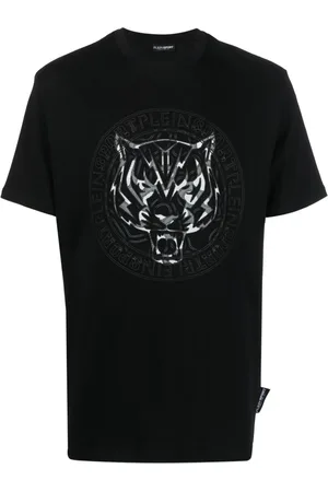 Philipp Plein Camiseta con tigre estampado