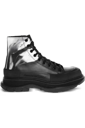 Alexander McQueen Botas militares con cordones