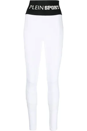 Philipp Plein Leggins con logo en la cinturilla