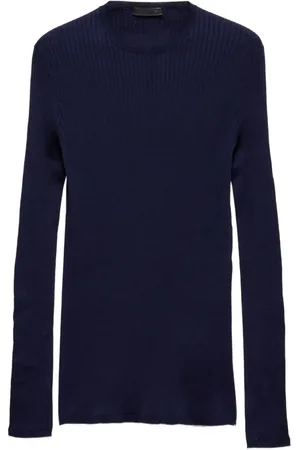 Prada Jersey de algodón de canalé
