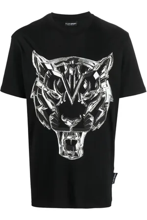 Philipp Plein Camiseta SS Chrome Tiger