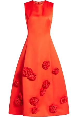 LEO LIN Vestido Cleo midi sin mangas