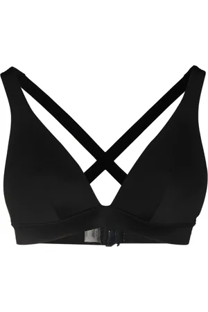 Form and Fold Top de bikini The Tri con tiras cruzadas