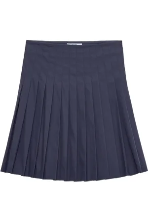 Prada Falda corta plisada