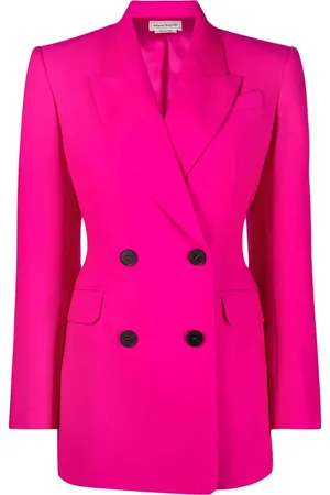 Alexander McQueen Blazer con doble botonadura