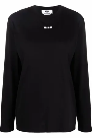 Msgm Camiseta con logo estampado