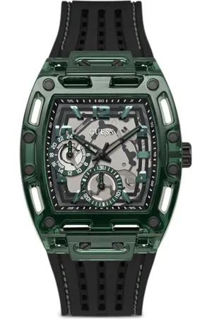 Guess Reloj Phoenix de 45 mm con movimiento de cuarzo