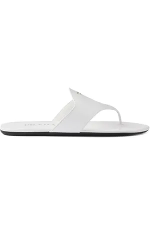 Prada Sandalias planas con dos tiras