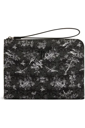 Giuseppe Zanotti Bolso de mano Fabian con estampado botánico