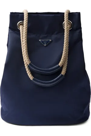 Prada Bolso shopper Re-Nylon con cordones