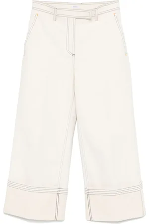 Thom Browne Vaqueros anchos con cinturón