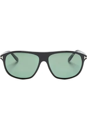 Tom Ford Gafas de sol Prescott con montura estilo piloto