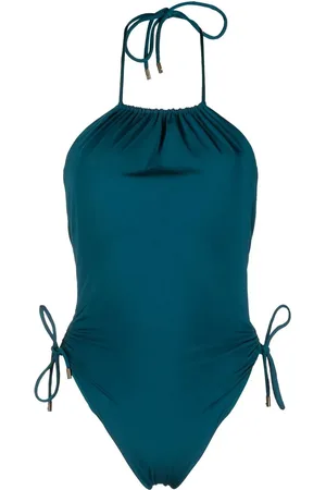 Saint Laurent Bañador con detalle de cordones