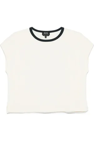 A.P.C. Camiseta con logo bordado