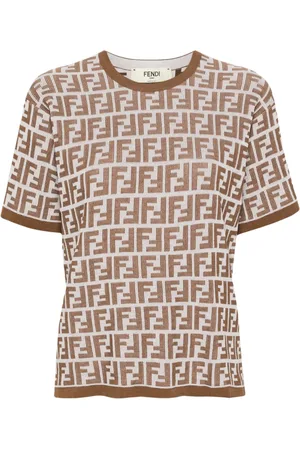 Fendi Camiseta con motivo FF