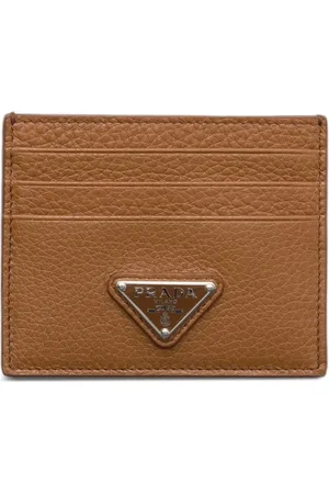 Prada Tarjetero con logo