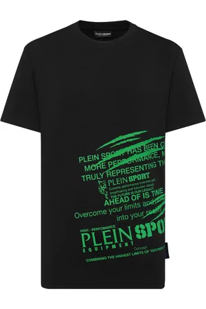 Philipp Plein Camiseta Lettering con cuello redondo
