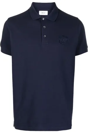 Bally Polo con logo bordado