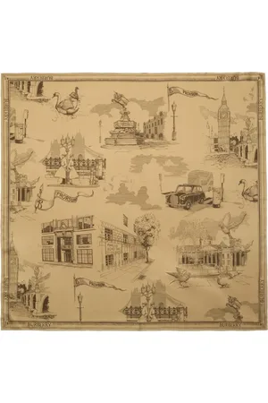 Burberry Fular London Landmarks