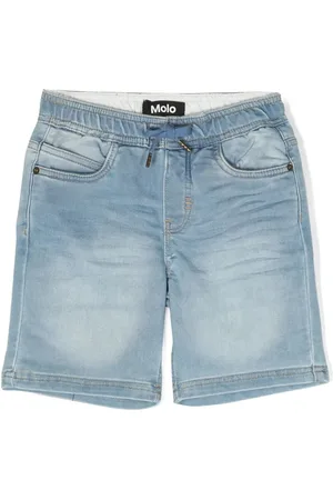 Molo Pantalones vaqueros cortos con efecto lavado