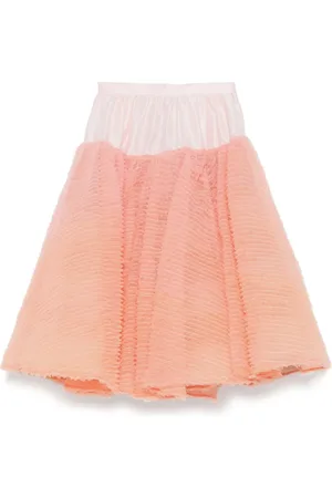 Viktor & Rolf Falda midi con volantes