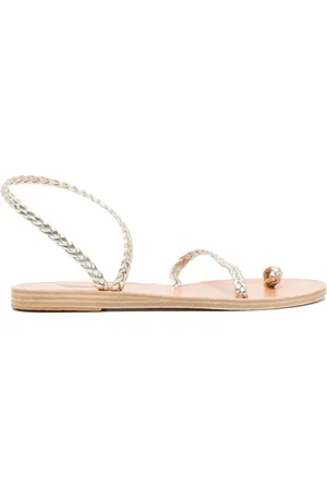 Ancient Greek Sandals Sandalias Eleftheria con puntera abierta