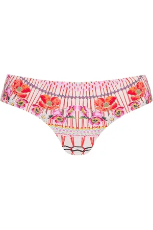 TEMPERLEY LONDON Bikini Pomegranate con estampado floral