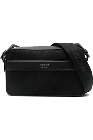 Salvatore Ferragamo Bolso messenger con motivo Gancini