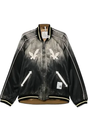 Maison Mihara Yasuhiro Chaqueta bómber bordada