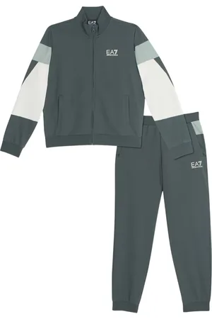 Emporio Armani Logo-print tracksuit set