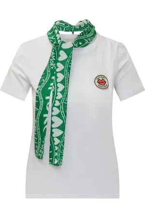 ALESSANDRO ENRIQUEZ Camiseta con detalle de fular