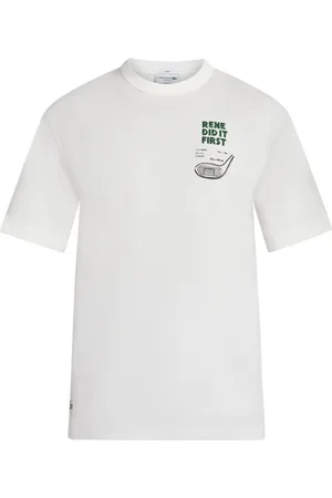 Lacoste Camiseta con estampado de charol