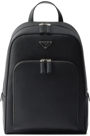 Prada Mochila texturizada
