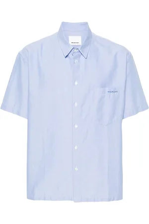 Isabel Marant Camisa Iggy con logo bordado