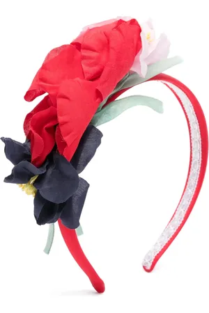 MONNALISA Diadema con apliques florales