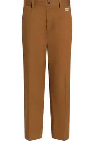 Dolce & Gabbana Pantalones con etiqueta del logo