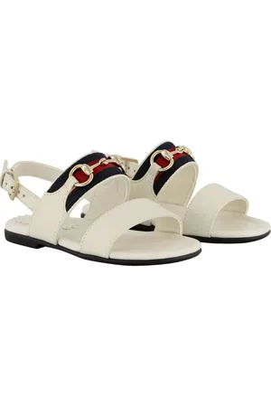 Gucci Sandalias con tribanda Web