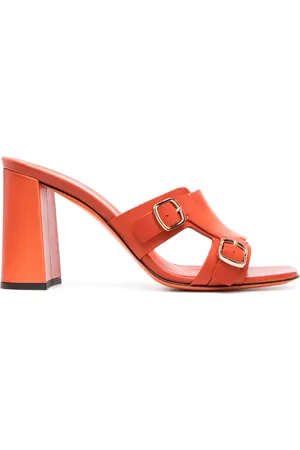 santoni Mules con hebilla doble