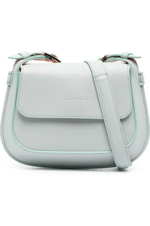 santoni Bandolera con logo en relieve
