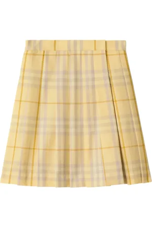 Burberry Falda a cuadros