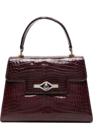 Gucci Bolso shopper con efecto de piel de cocodrilo