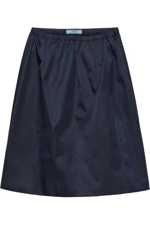 Prada Falda midi plisada