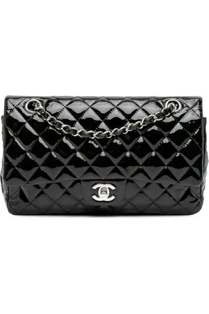 CHANEL Bolso de hombro mediano con solapa doble 2010-2011