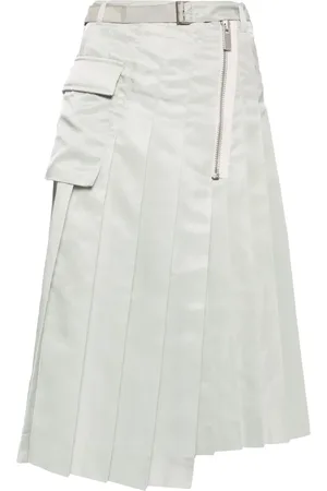 SACAI Falda con cinturón