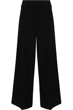 Max Mara Pantalones palazzo de talle alto